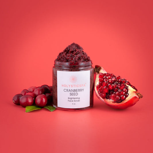 Cranberry Seed Brightening Face Scrub – Exfoliating & Glow Activator