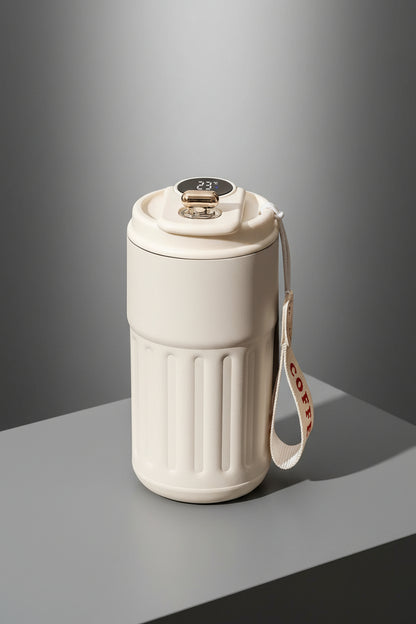 450ML Stainless Steel Thermos Bottle Smart Display Temperature Coffee Cup Portable Vacuum Mug Keep Cold and Heat Vacuum Flask