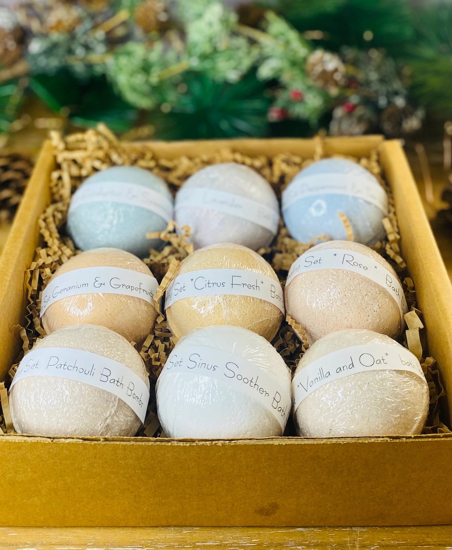 Organic Rose Gift Basket, Spa Set