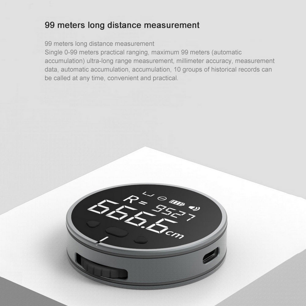 High-Precision Digital Distance Measuring Instrument – LCD Electronic Ruler Tool