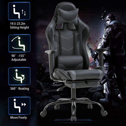 High Back Ergonomic Gaming & Office Chair – Adjustable Comfort