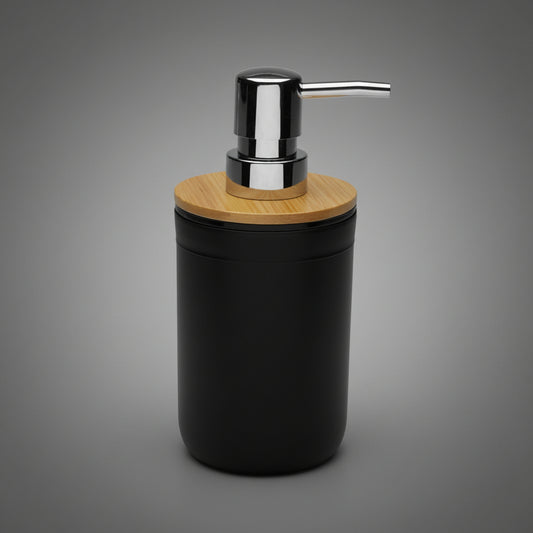 Versa Elisa™ Black Soap Dispenser – Modern Bathroom Accessory