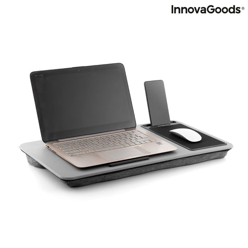 Portable Laptop Desk with XL Cushion – Innovagoods Comfort Lap Desk