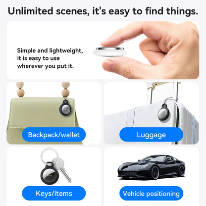 E91 Airtag Bluetooth GPS Smart Trackers Finder Intelligent Positioning Pet Dog Car Key Wallet Anti-Lost Device Find My