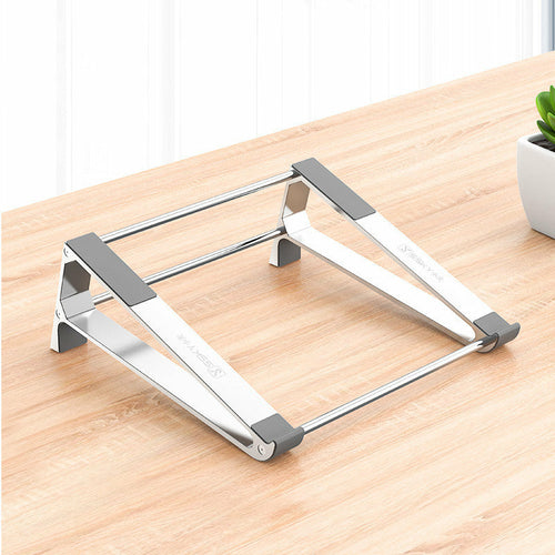 Aluminum Alloy Portable Laptop Holder Stand – Adjustable Notebook Riser