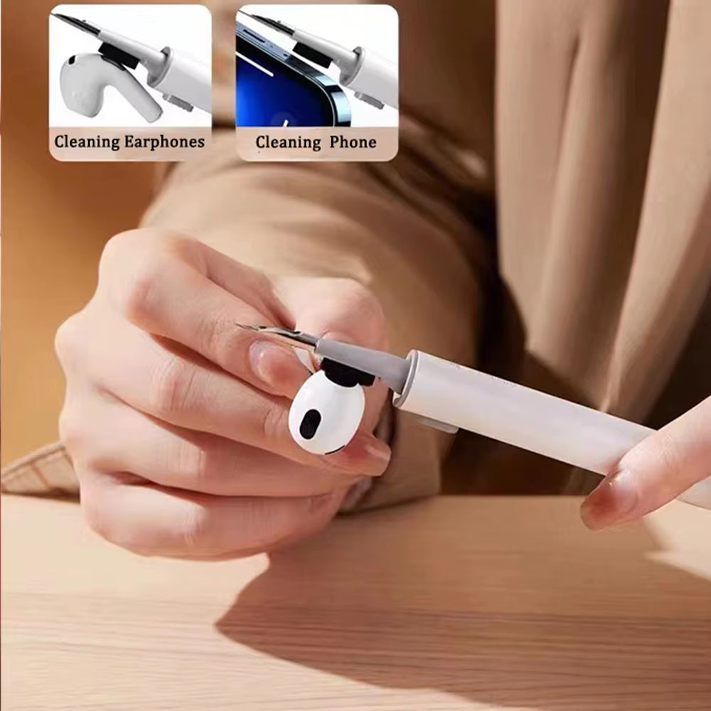 3 in 1 Earbuds Earphones Cleaner Kit Cleaning Pen Brush Headphone Case Cleaning Tools for Xiaomi for Huawei Dropshipping