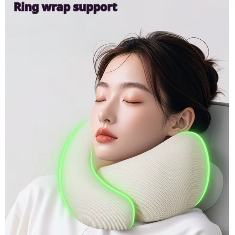 Travel Neck Pillow Travel Neck Cushion Durable U-Shaped Travel Pillow Non-Deformed Airplane Pillow