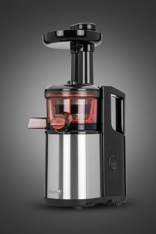 MPM MSO-12M Slow Juicer 120W – Stainless Steel, Reverse Function