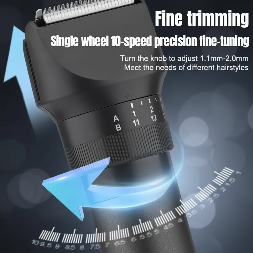 Beard Trimmer for Men Professional Electric Foil Shaver & Hair Clippers, 5-In-1 Mens Grooming Kit Body Shaver Groomer Waterproof