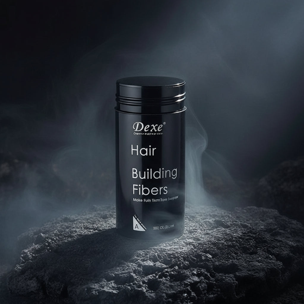 DEXE Fiber Powder 22g – Pudra de Fibre pentru Păr Mai Des | Femei & Bărbați