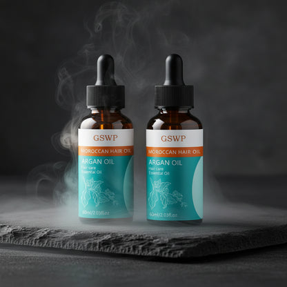 GSWP Argan Oil Hair Care Essential Oil 60ml / 120ml – Ulei de Argan pentru Păr | Hidratare Profundă, Anti-Frizz & Reparare Vârfuri | CPNP