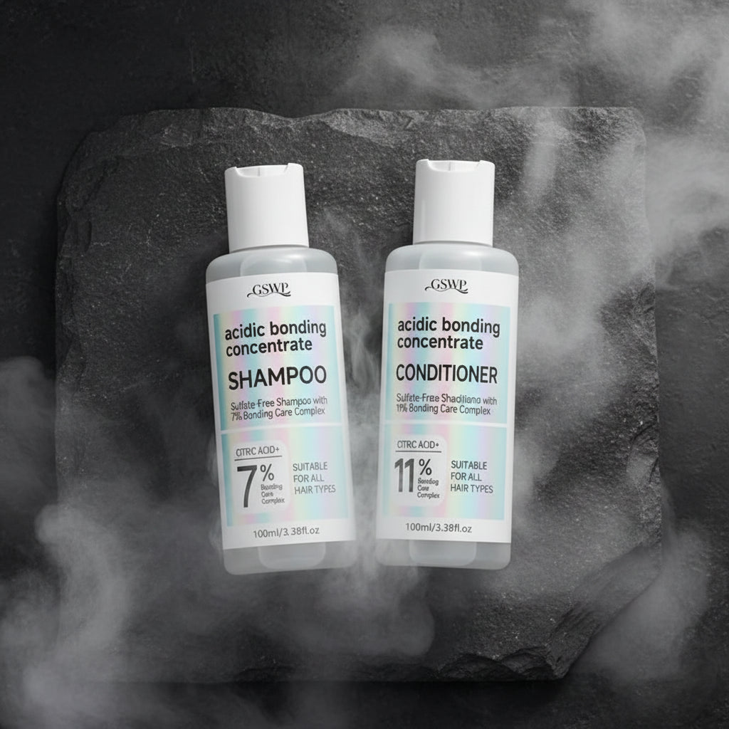 GSWP Set Șampon & Balsam 200ml – Curățare Blândă, Hidratare Profundă | Toate Tipurile de Păr