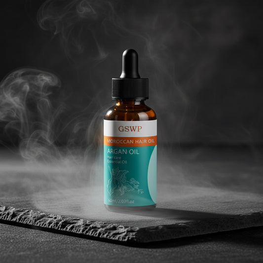 GSWP Argan Oil Hair Care Essential Oil 60ml / 120ml – Ulei de Argan pentru Păr | Hidratare Profundă, Anti-Frizz & Reparare Vârfuri | CPNP