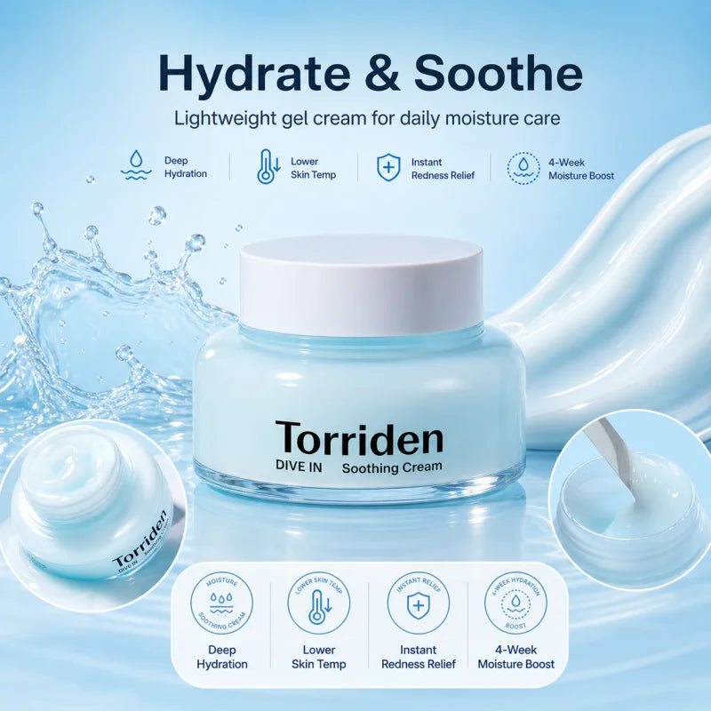 Torriden Cremă Hidratantă cu Acid Hialuronic 100g