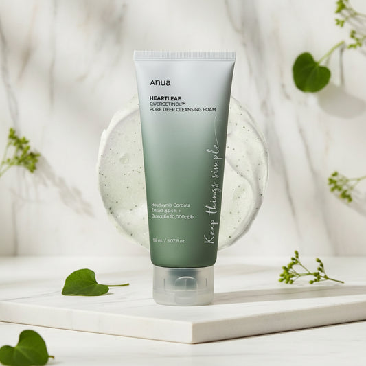 Anua Heartleaf Quercetinol Deep Cleansing Foam – 150ml