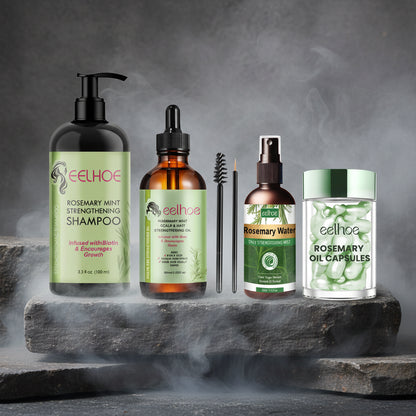 eelhoe Ulei Scalp cu Rozmarin 60ml + Pensula – Creștere Păr, Anti-Cădere & Întărire Rădăcini