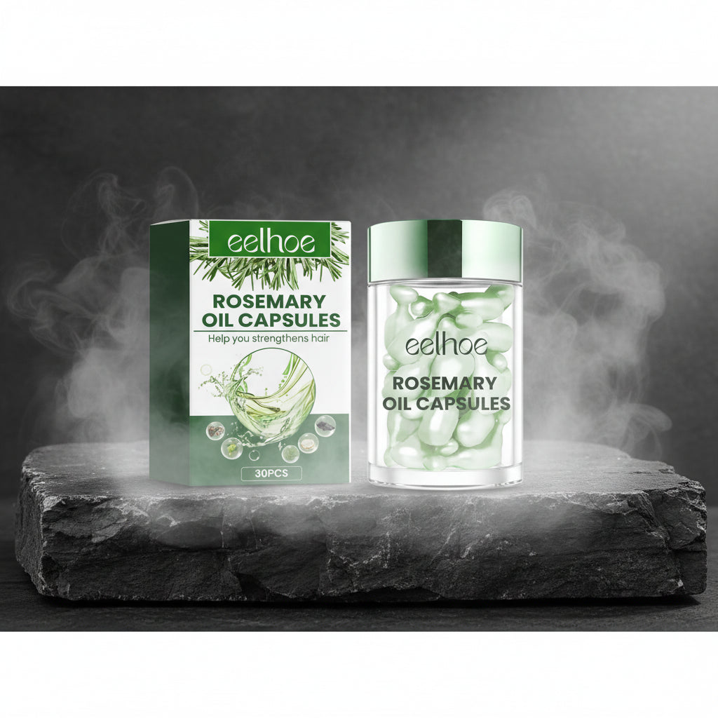 eelhoe Ulei Scalp cu Rozmarin 60ml + Pensula – Creștere Păr, Anti-Cădere & Întărire Rădăcini