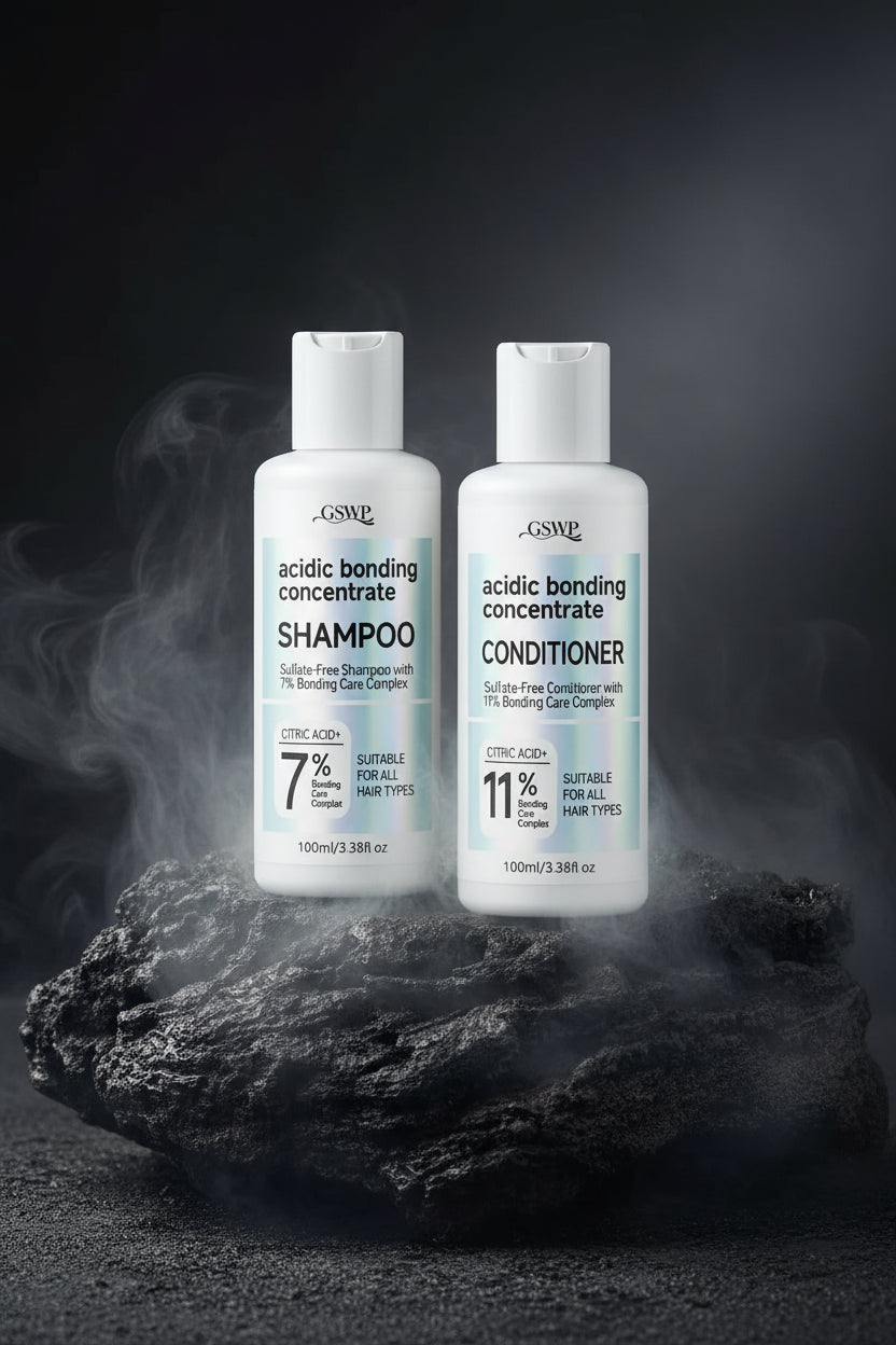 GSWP Set Șampon & Balsam 200ml – Curățare Blândă, Hidratare Profundă | Toate Tipurile de Păr