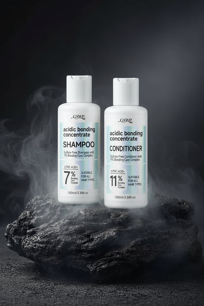 GSWP Set Șampon & Balsam 200ml – Curățare Blândă, Hidratare Profundă | Toate Tipurile de Păr