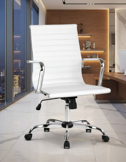 Artiss White Gaming Office Chair – Ergonomic Computer Desk Chair