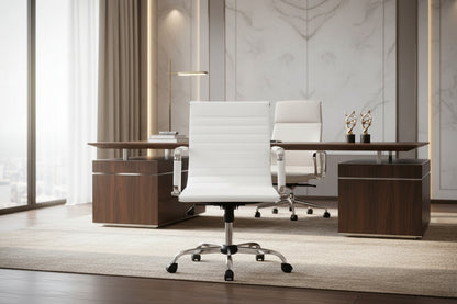 Artiss White Gaming Office Chair – Ergonomic Computer Desk Chair