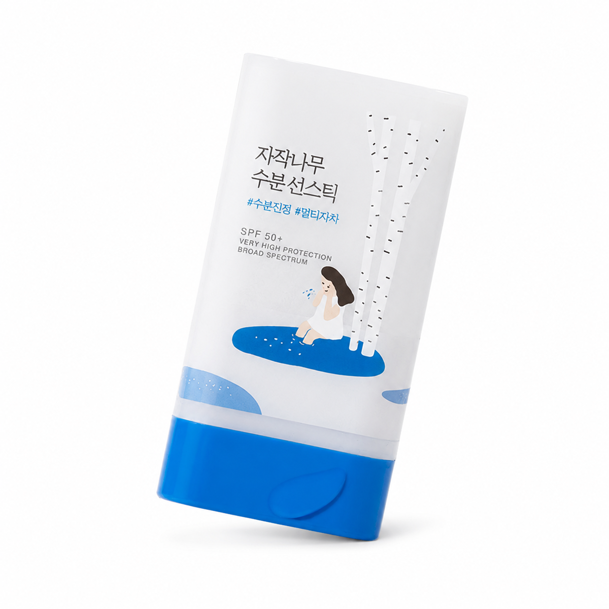 Round Lab Birch Juice Moisturizing Sun Stick 19g SPF50+ PA++++ – Stick Solar Hidratant cu Sevă de Mesteacăn