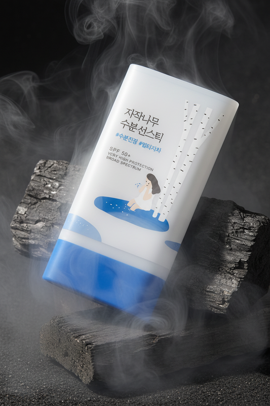 Round Lab Birch Juice Moisturizing Sun Stick 19g SPF50+ PA++++ – Stick Solar Hidratant cu Sevă de Mesteacăn