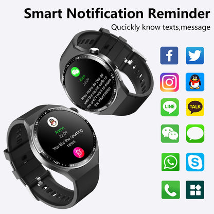 2025 Smartwatch with ECG & PPG – Health Monitoring Fitness Watch