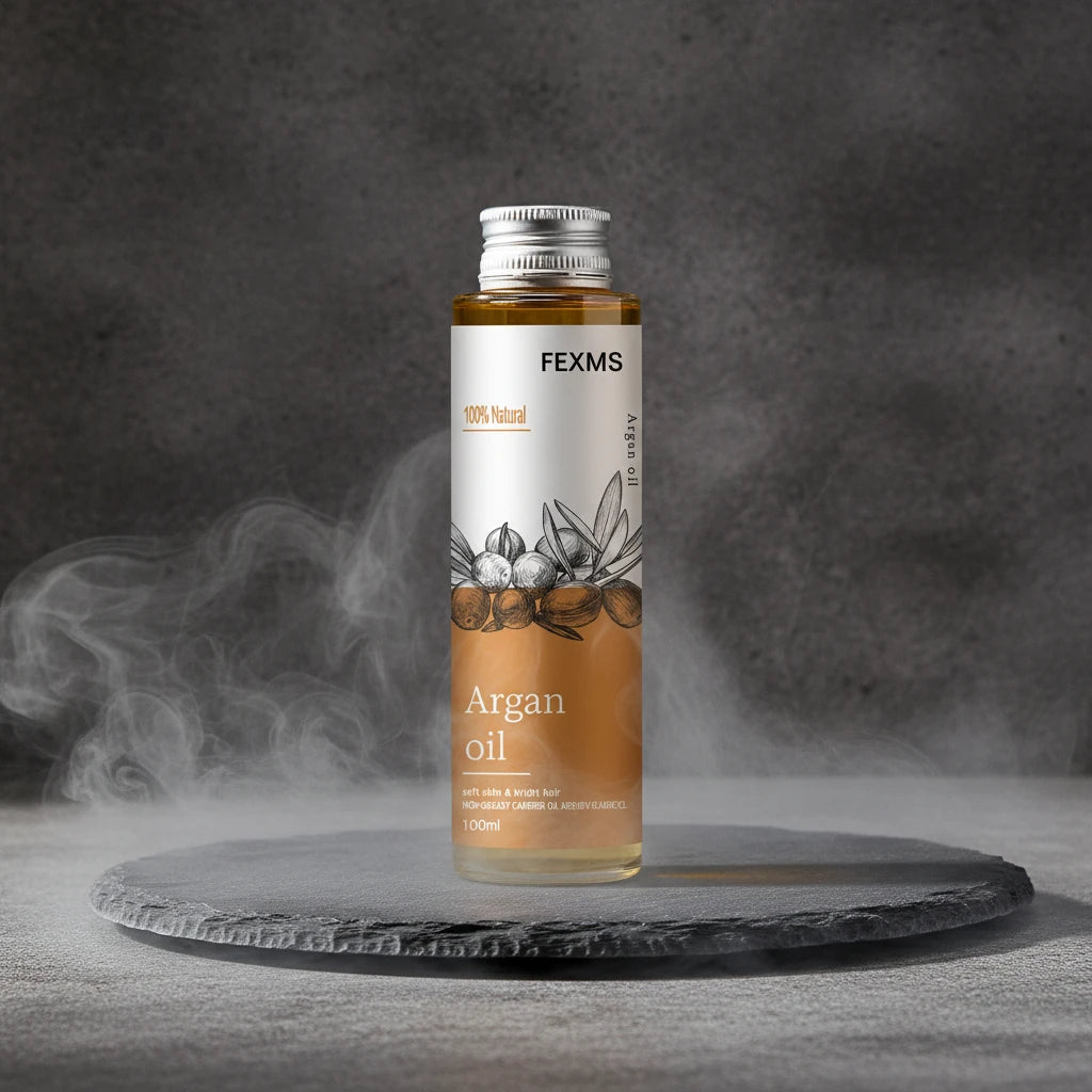 Ulei de Argan Organic 100% Pur, Presat la Rece – Ten, Păr, Corp & Unghii | 100ml