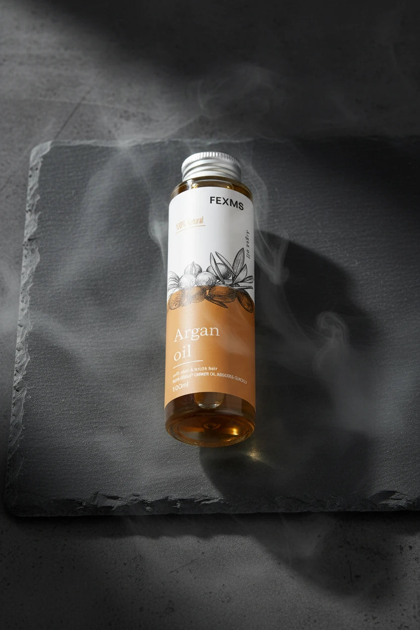 Ulei de Argan Organic 100% Pur, Presat la Rece – Ten, Păr, Corp & Unghii | 100ml