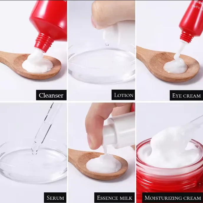 Pomegranate Skincare Kit – Anti-Aging Face & Eye Serum Set