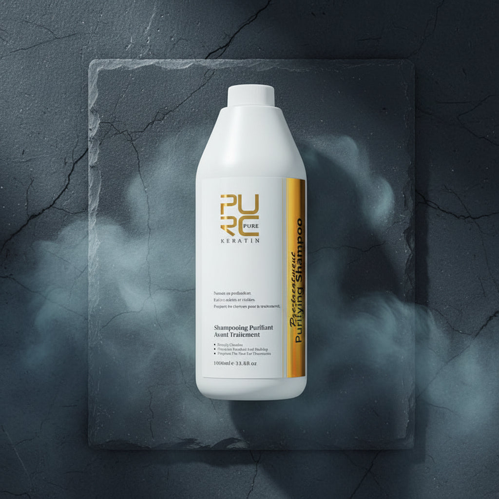 PURC Purifying Shampoo & Balsam 1000ml – Pre/Post Tratament Keratină | Rozmarin, Mușețel | CPNP