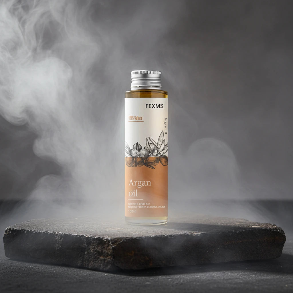 Ulei de Argan Organic 100% Pur, Presat la Rece – Ten, Păr, Corp & Unghii | 100ml