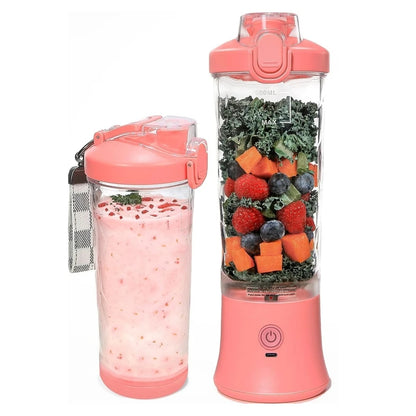 Portable Smoothie Blender – Mini Personal USB Rechargeable Blender