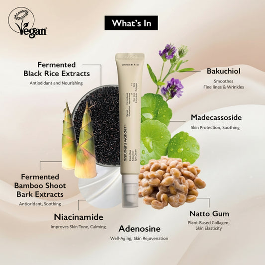 Haruharu Wonder Black Rice Bakuchiol Eye Cream – Anti-Aging & Brightening