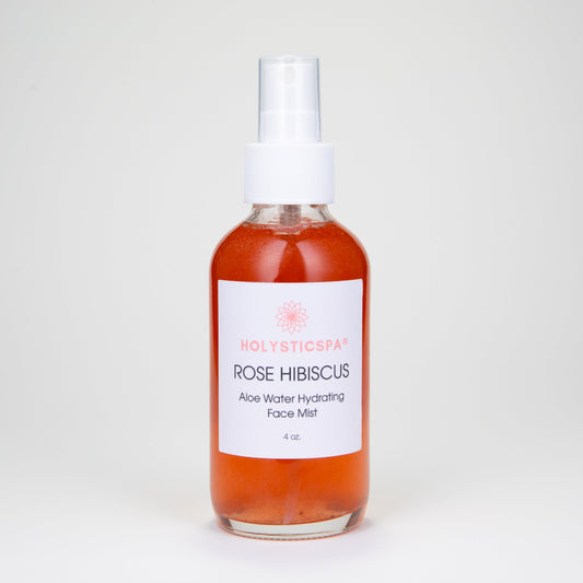 Rose Hibiscus Aloe Water Hydrating Face Mist – Soothing & Refreshing Spray