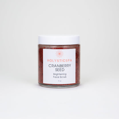 Cranberry Seed Brightening Face Scrub – Exfoliating & Glow Activator
