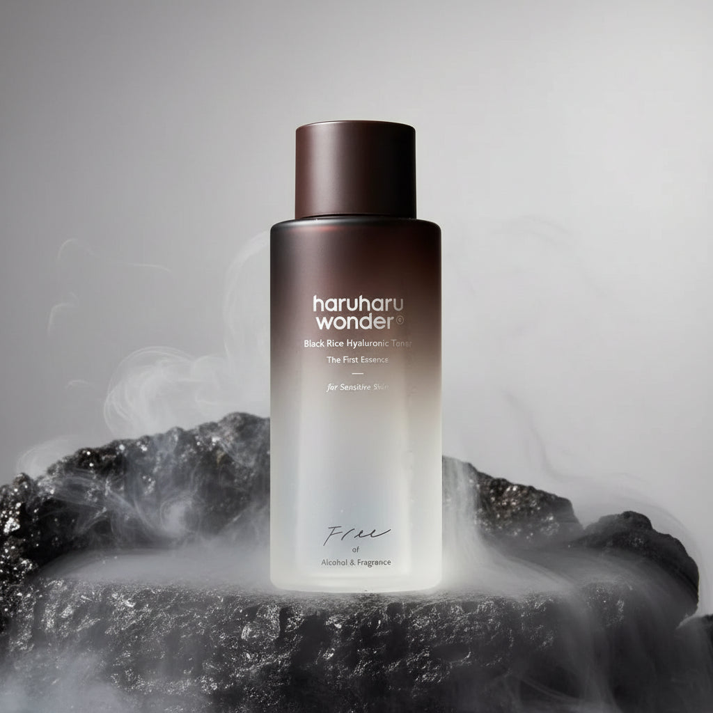 Haruharu Wonder Black Rice Toner Acid Hialuronic Hidratare Minimizare Pori Anti-Acnee Rejuvenare 150ml CPNP