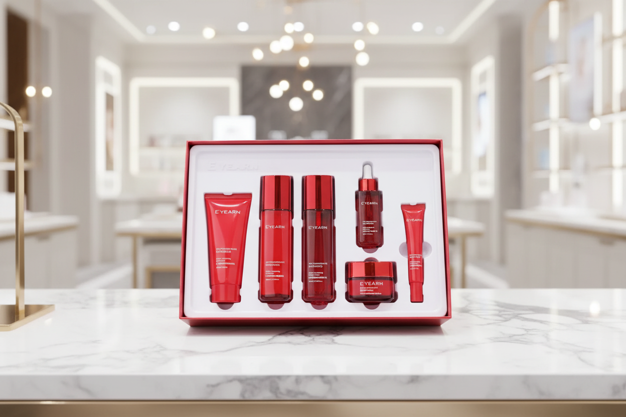 Pomegranate Skincare Kit – Anti-Aging Face & Eye Serum Set