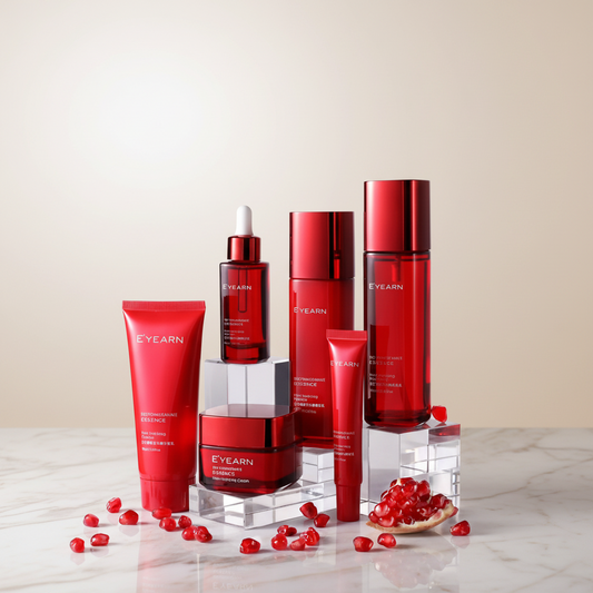 Pomegranate Skincare Kit – Anti-Aging Face & Eye Serum Set