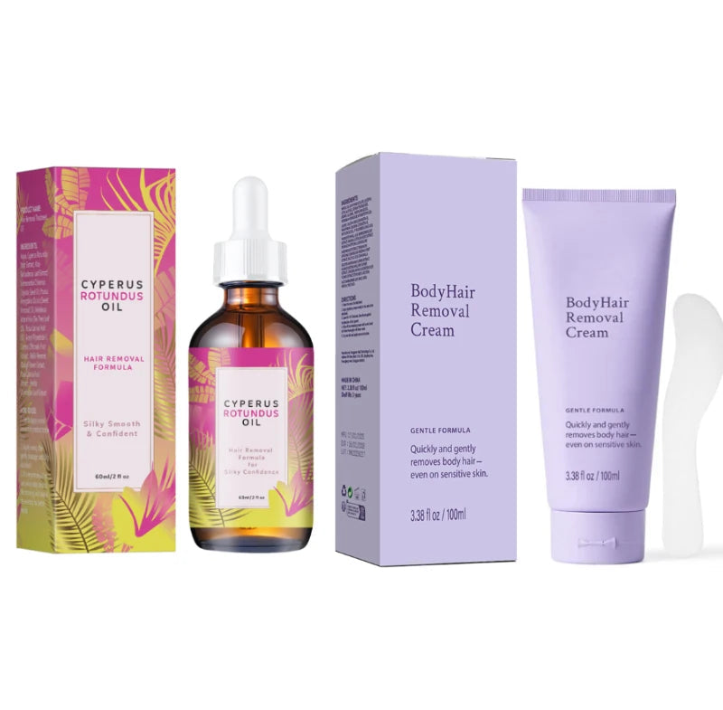 Ulei Natural Inhibitor de Creștere a Părului cu Jojoba & Migdale