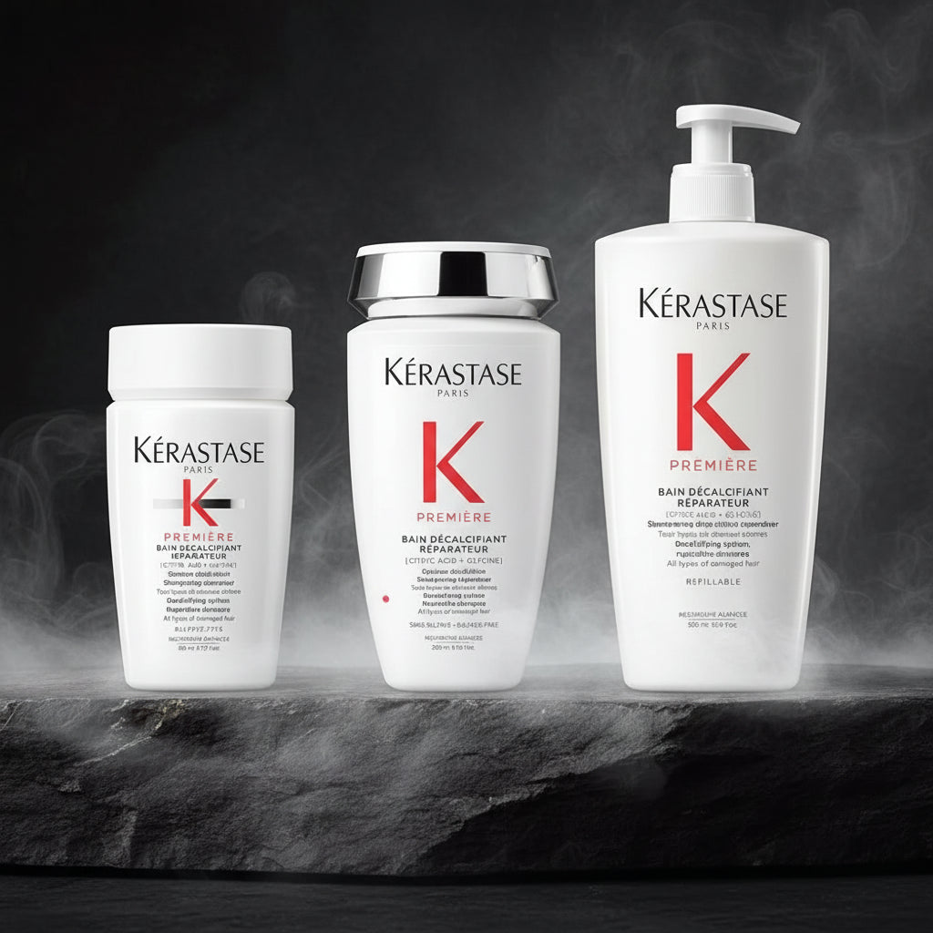 Kerastase Premiere Sulfate-Free Hair Repair Shampoo 80ml/250ml/500ml,  For All Damaged Hair Types, Strengthens & Smoothes