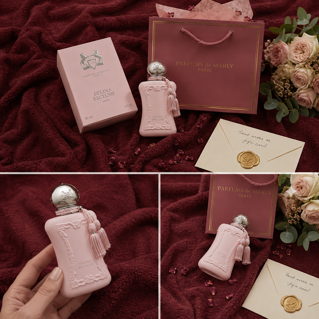 Delina EDP – Parfum Floral Feminin cu Trandafir de Damasc & Vanilie | 30ml