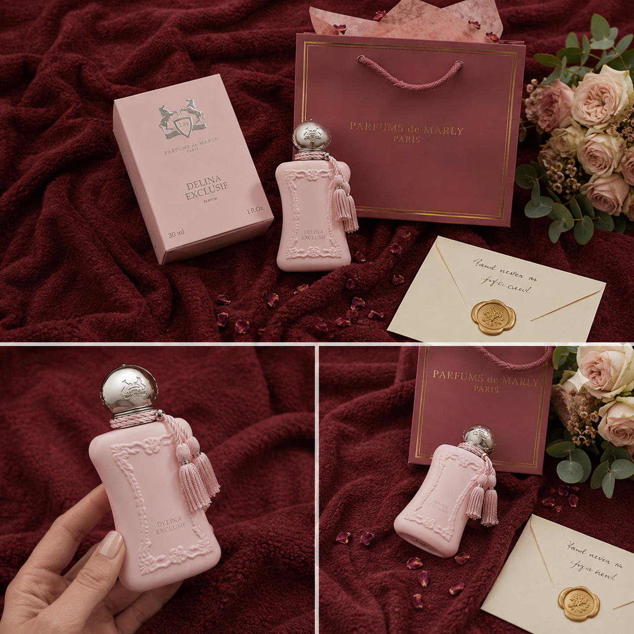 Delina EDP – Parfum Floral Feminin cu Trandafir de Damasc & Vanilie | 30ml