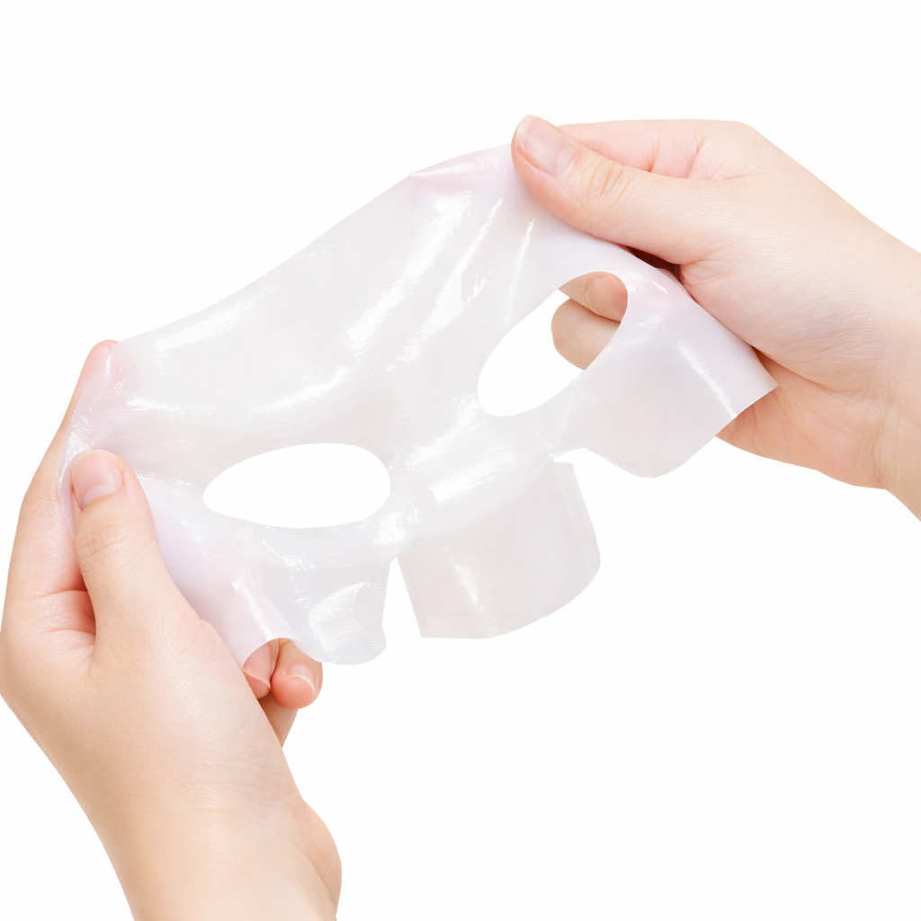COSRX Advanced Snail Mucin Glass Glow Hydrogel Mask 34g x 3 Stück – Hydrogel-Maske mit Schneckenschleim