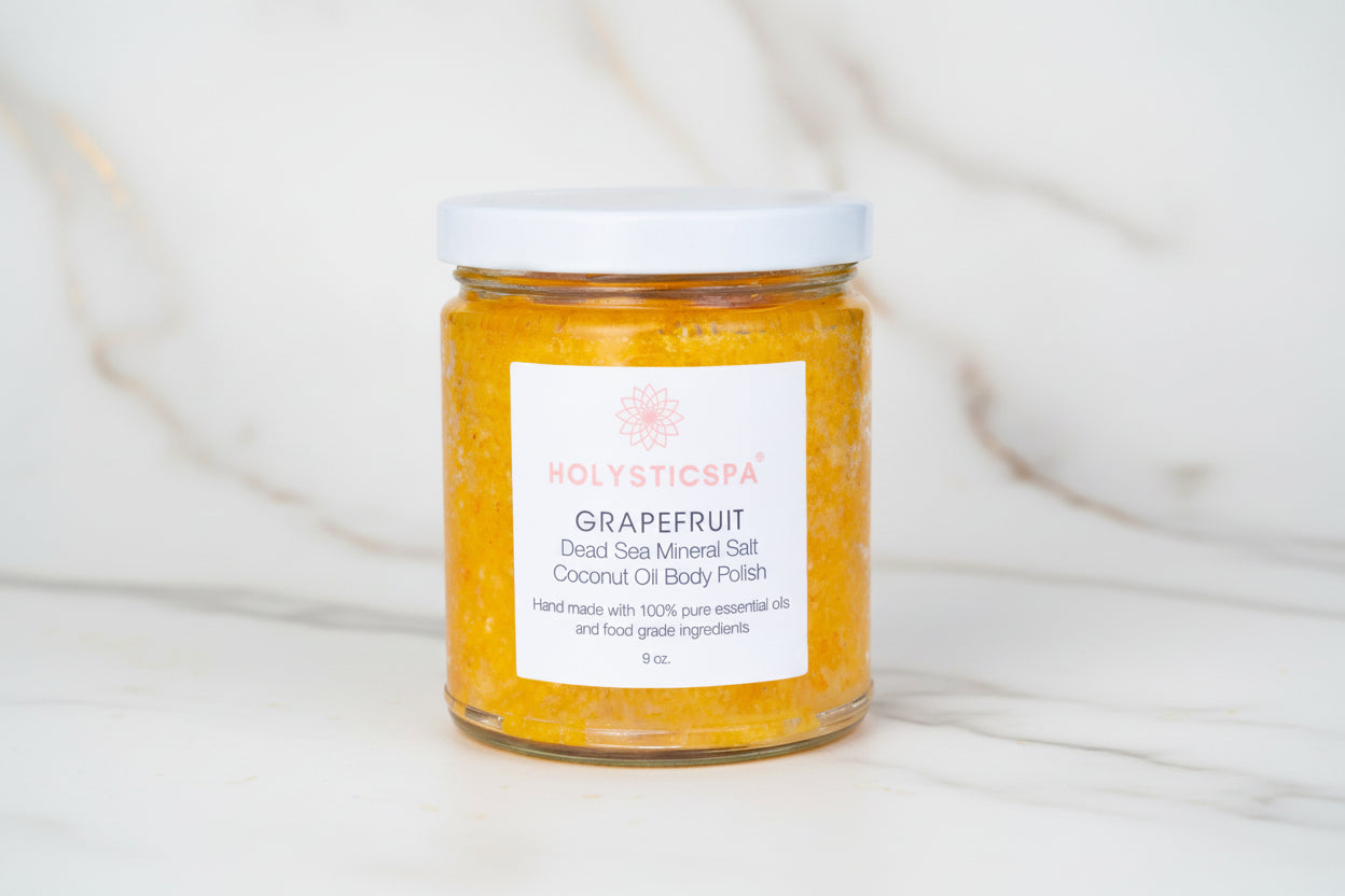 Grapefruit Body Polish – Exfoliating & Refreshing Skin Scrub