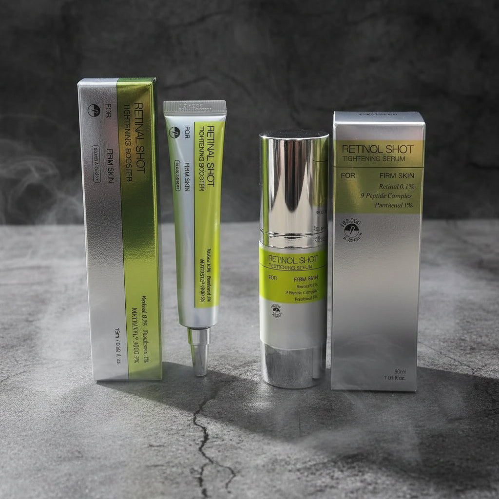 Korean Retinol Shot Eyes Tightening Moisturizing Booster Cream Vitamin A Firming Lifting Serum Fine Lines