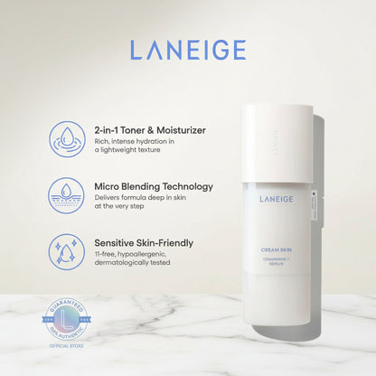 Laneige Cream Skin Cerapepide Refiner – Hydrate & Strengthen Skin Barrier