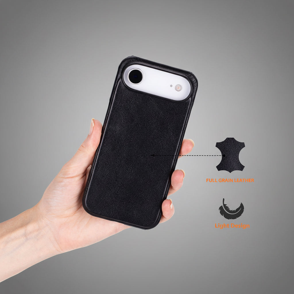 Bisbee Leather iPhone 17 Air Case – Premium Protective Wallet Case