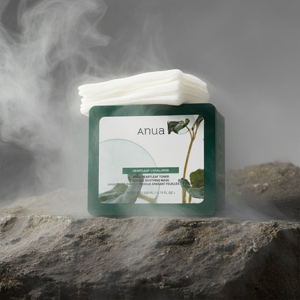 Anua Heartleaf Toner Double Soothing Mask 30 Foi (330ml) – Măști Calmante cu Heartleaf